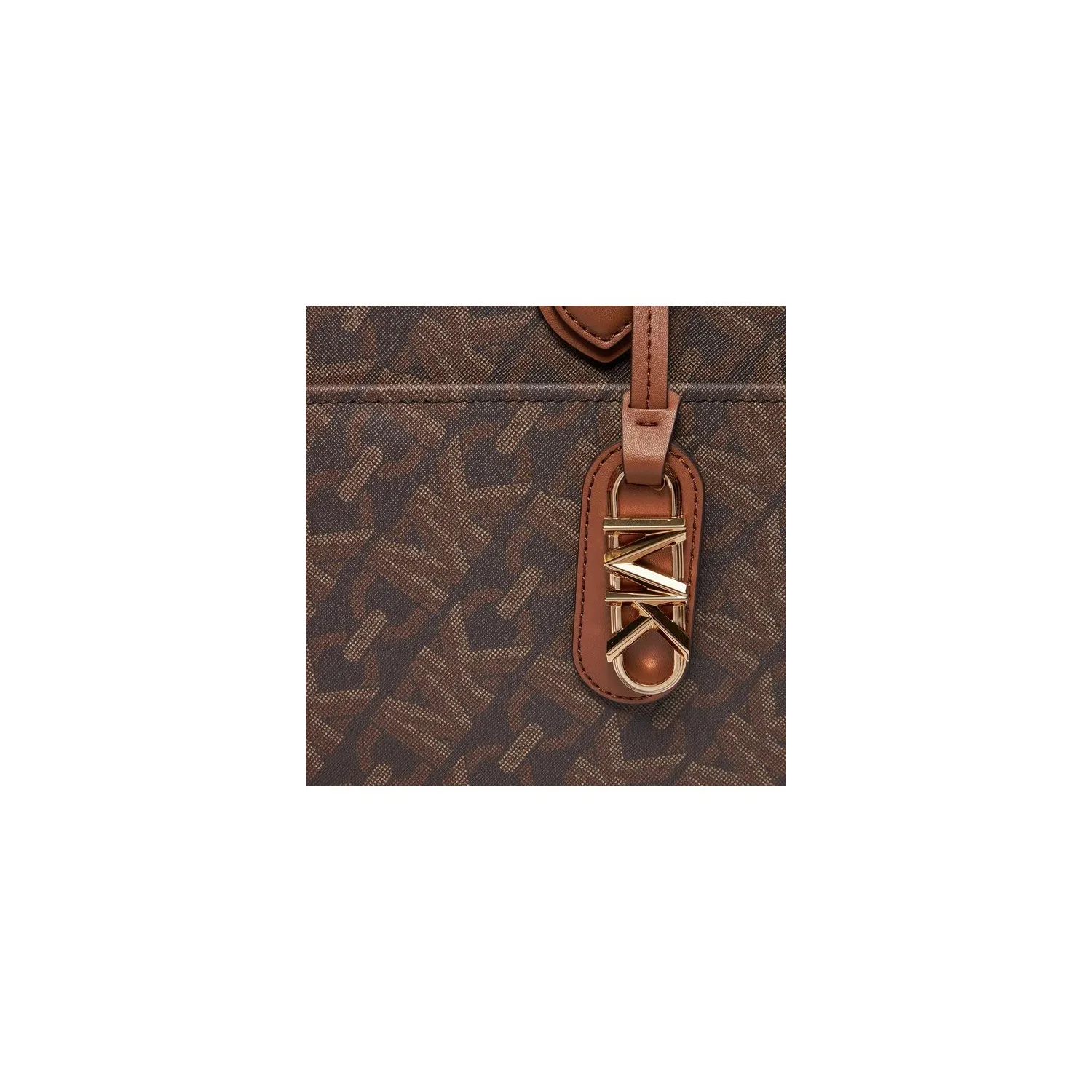 MK GIGI LG GRAB TOTE BROWN