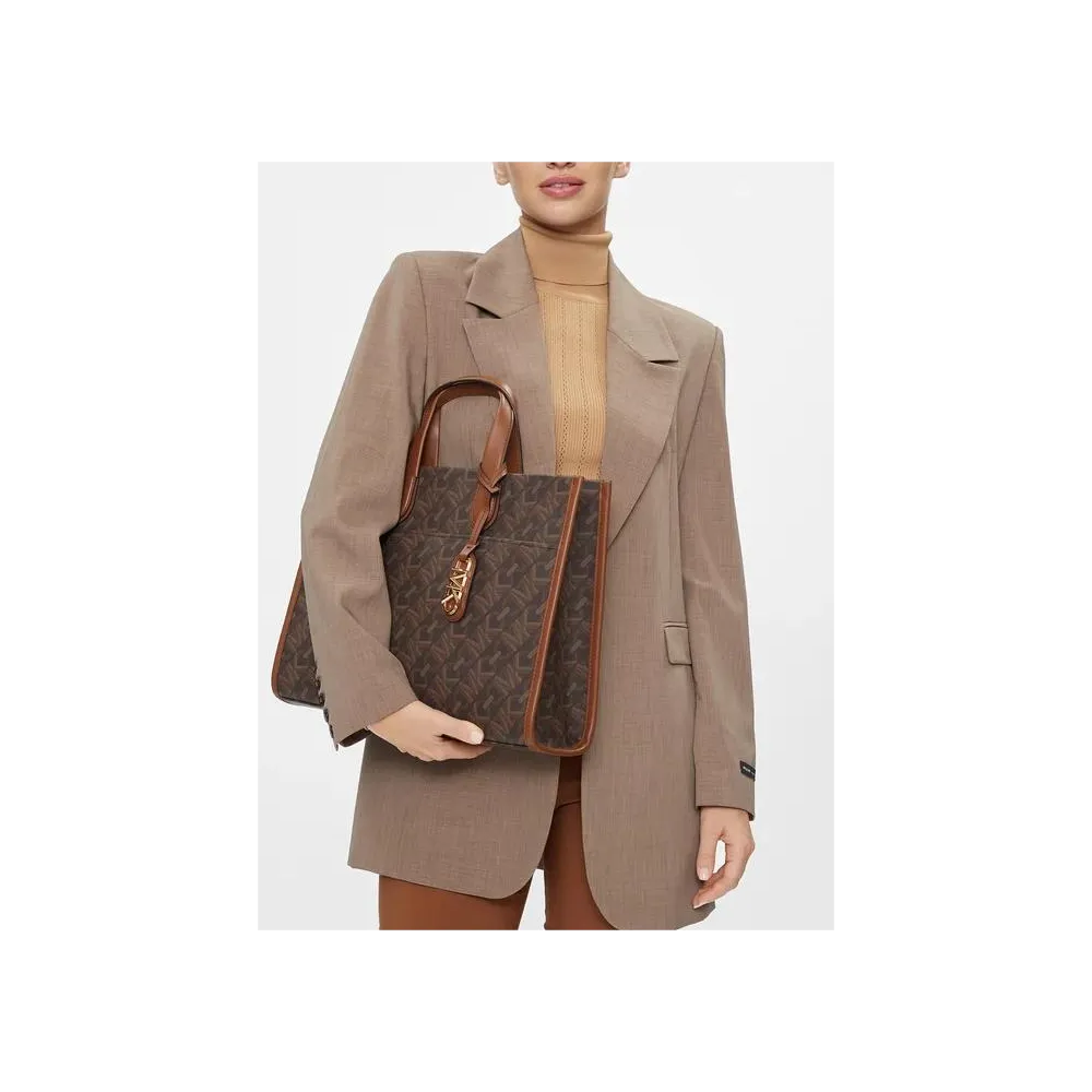 MK GIGI LG GRAB TOTE BROWN