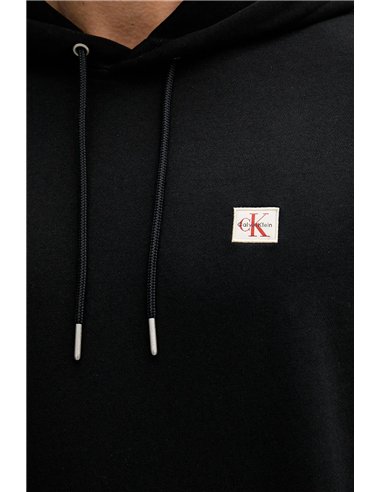 CK Sudadera con Gorra Logo BLK