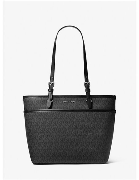 MK WINSTON MD TZ POCKET TOTE BLACK