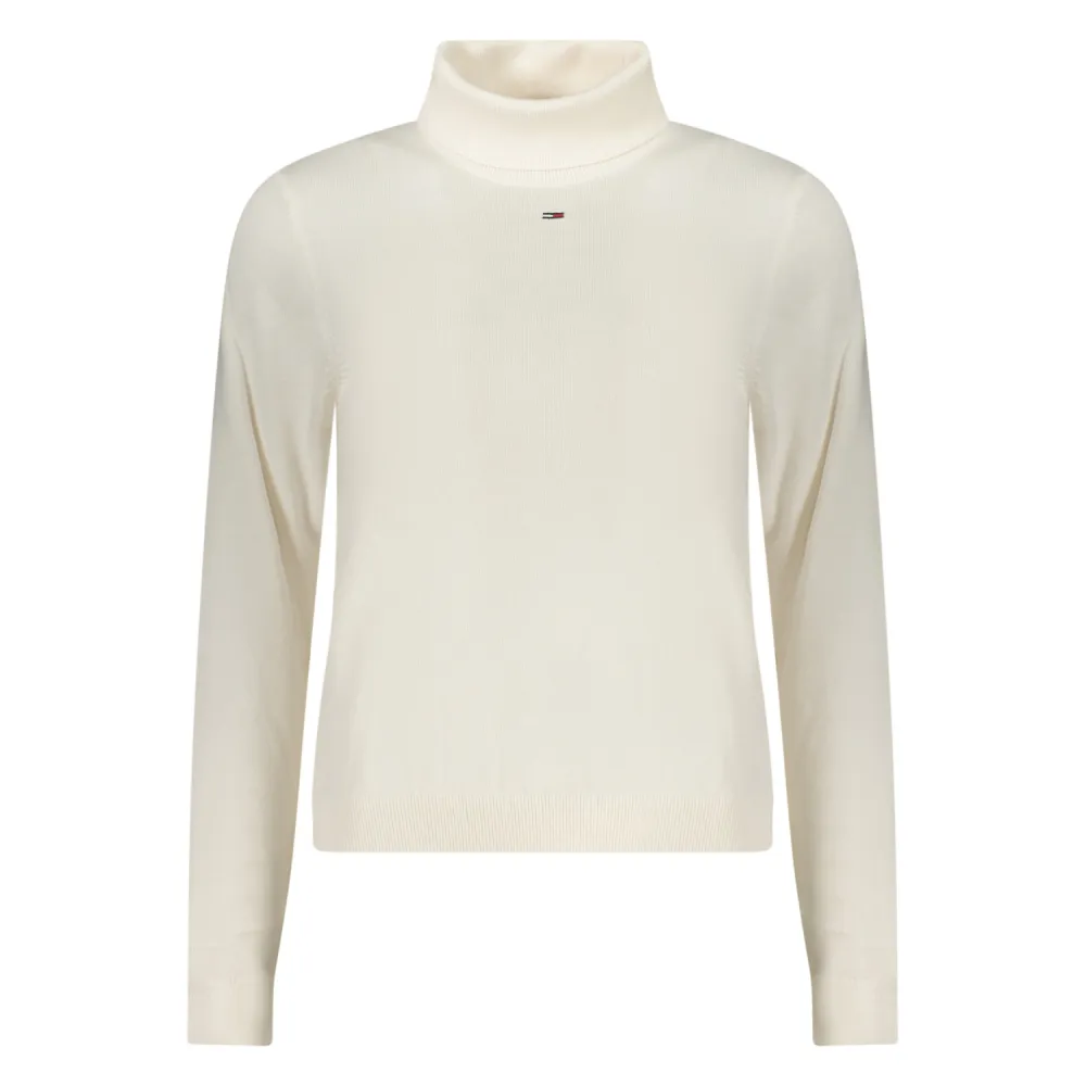 TH Jersey Cuello Largo Mujer WHT