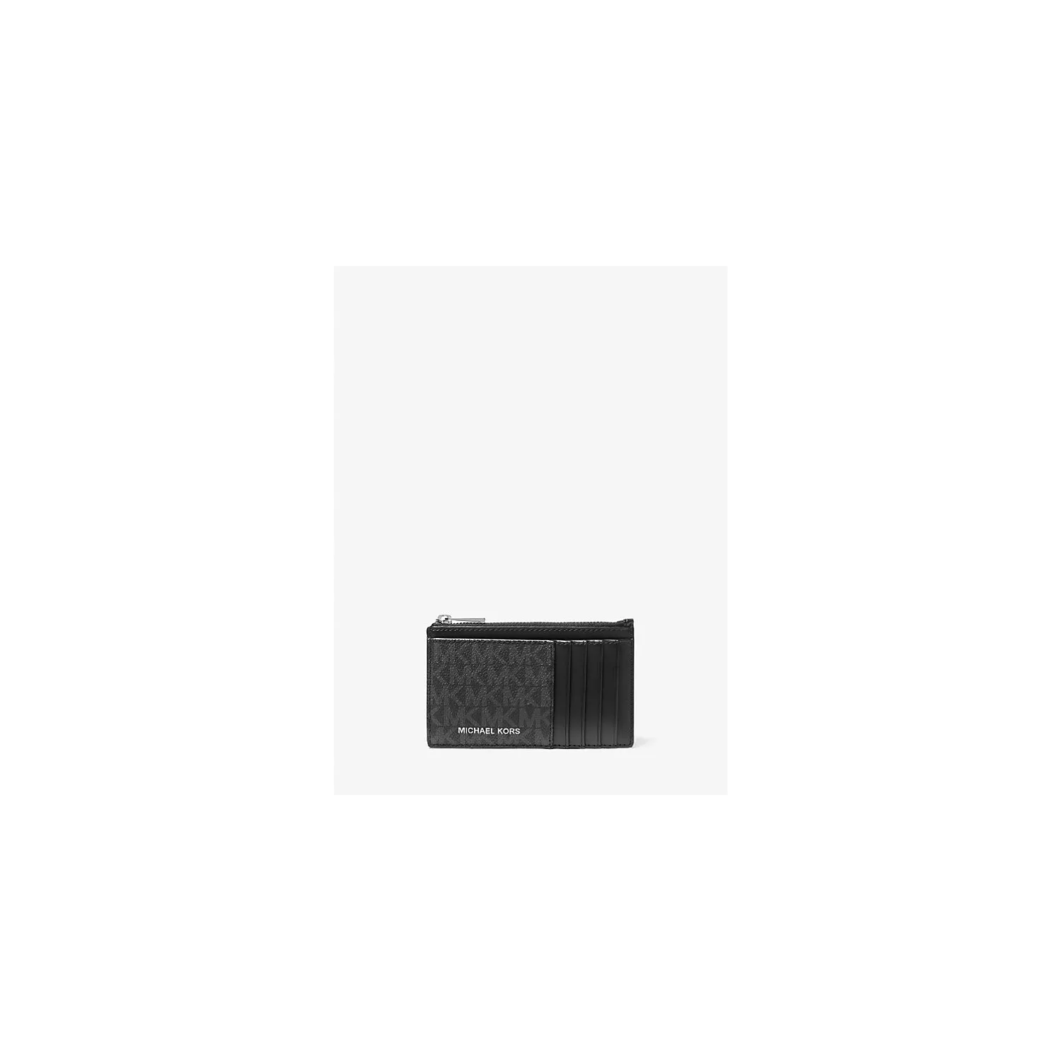 MK COOPER SLIM ZIP WALET BLK