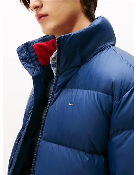 TH Anorak de plumón con capucha navy