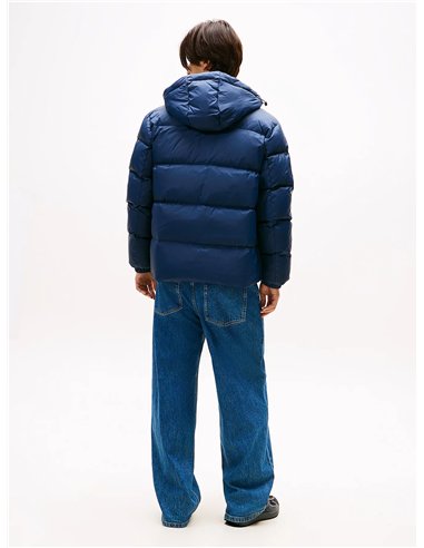TH Anorak de plumón con capucha navy