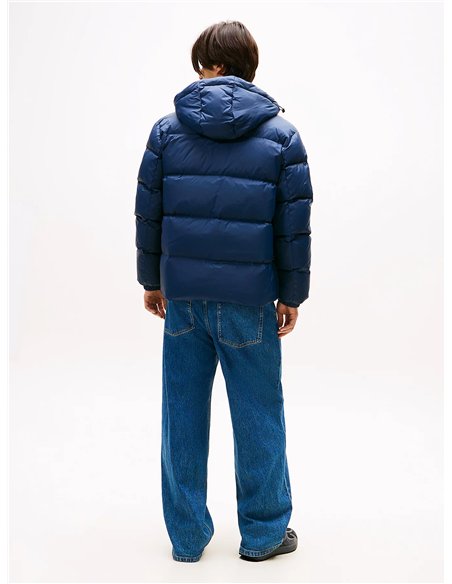 TH Anorak de plumón con capucha navy