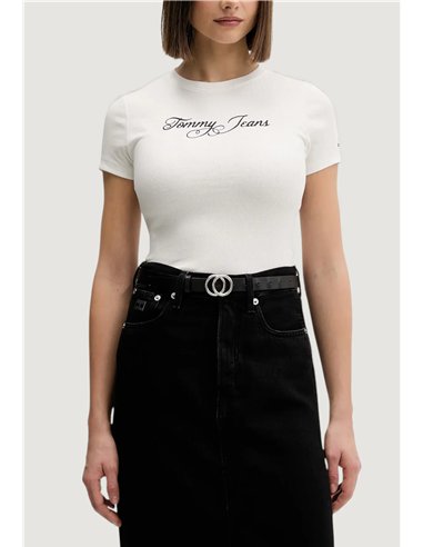 TH CAMISETA TJW SLIM ESS LOGO WHT