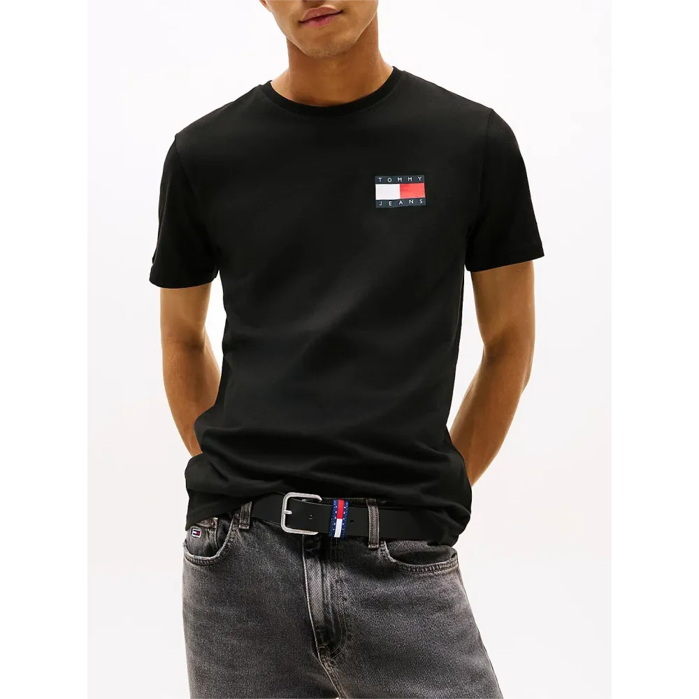TH Camiseta de corte slim con logo BLK
