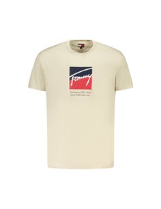 TH CAMISETA CON LOGO DISTINTIVO BEIGE