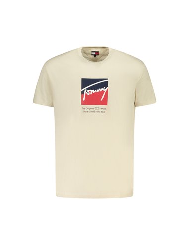 TH CAMISETA CON LOGO DISTINTIVO BEIGE