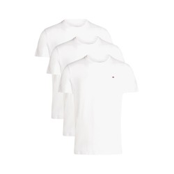 TH Pack 3Pcs camisetas de cuello redondo blanco