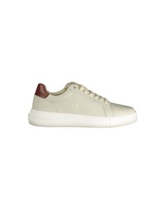 CK Chunky Cupsole Leather Beige