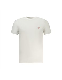 GUESS TSHIRT SMALL LOGO WHT
