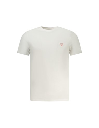 GUESS TSHIRT SMALL LOGO WHT