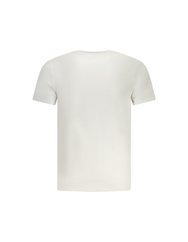 GUESS TSHIRT SMALL LOGO WHT