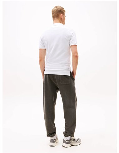 TH Polo Slim Fit Placket WHT