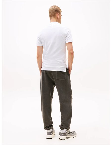 TH Polo Slim Fit Placket WHT