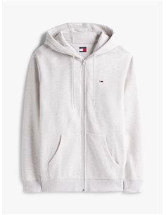 TH Sudadera de felpa con capucha y cremallera GRIS 2