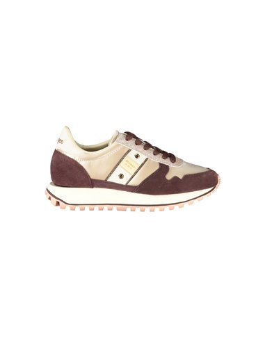 Blauer Beige Damensneaker BEBDXTAU
