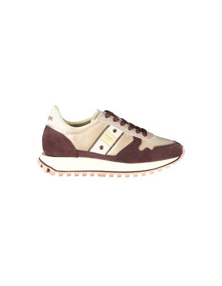 Blauer Beige Damensneaker BEBDXTAU