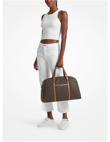 MK TRAVEL XL WEEKENDER BROWN
