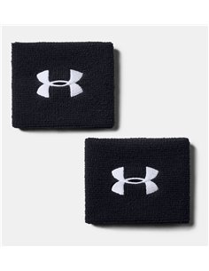 UA Muñequeras Performance 8 cm para hombre - Pack de 2 Blk