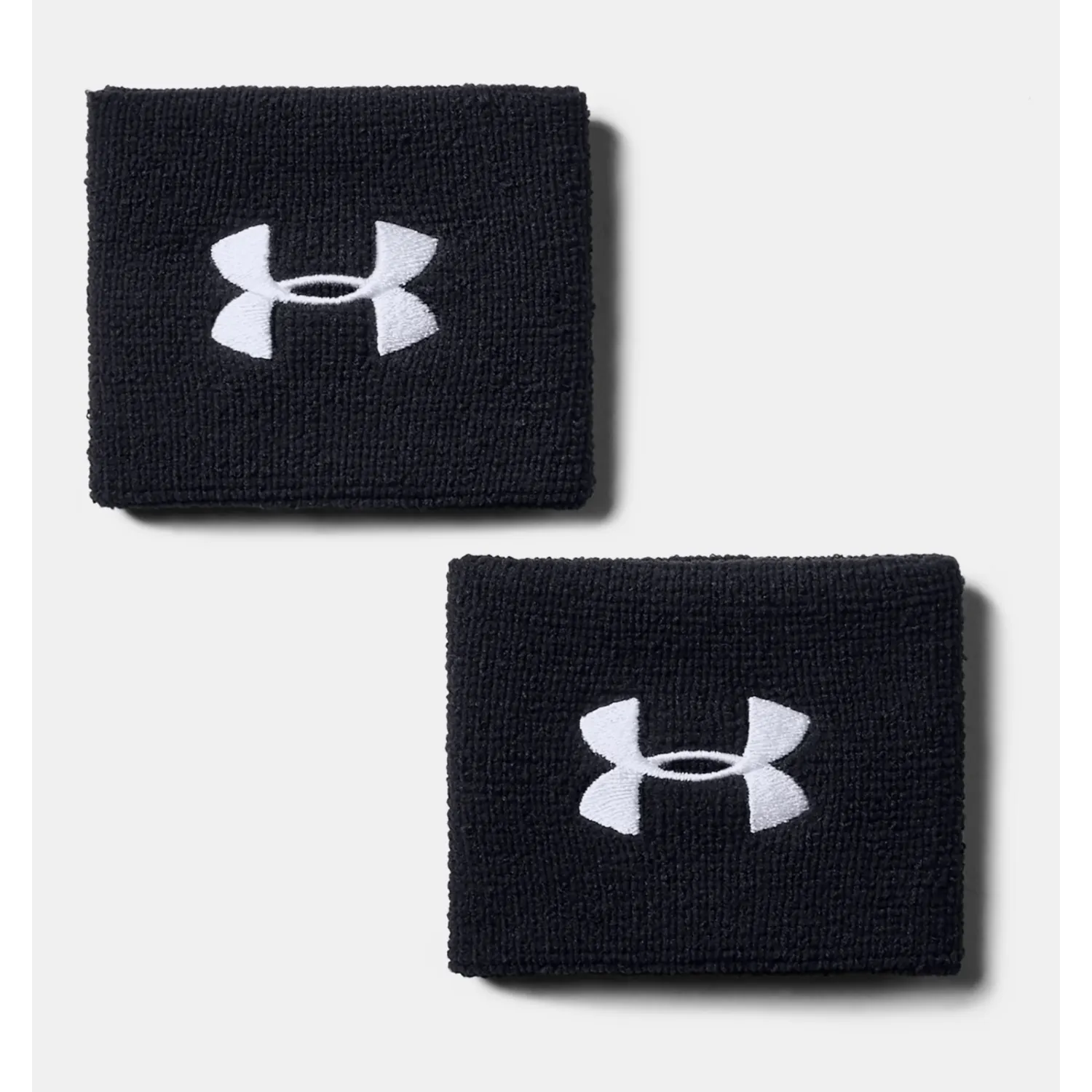 UA Muñequeras Performance 8 cm para hombre - Pack de 2 Blk