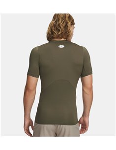 UA Heat Gear Armour Comp Grn  2