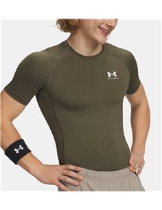 UA Heat Gear Armour Comp Grn 