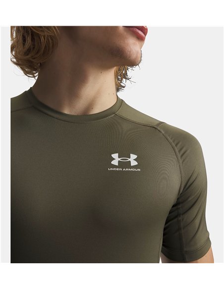 UA Heat Gear Armour Comp Grn 