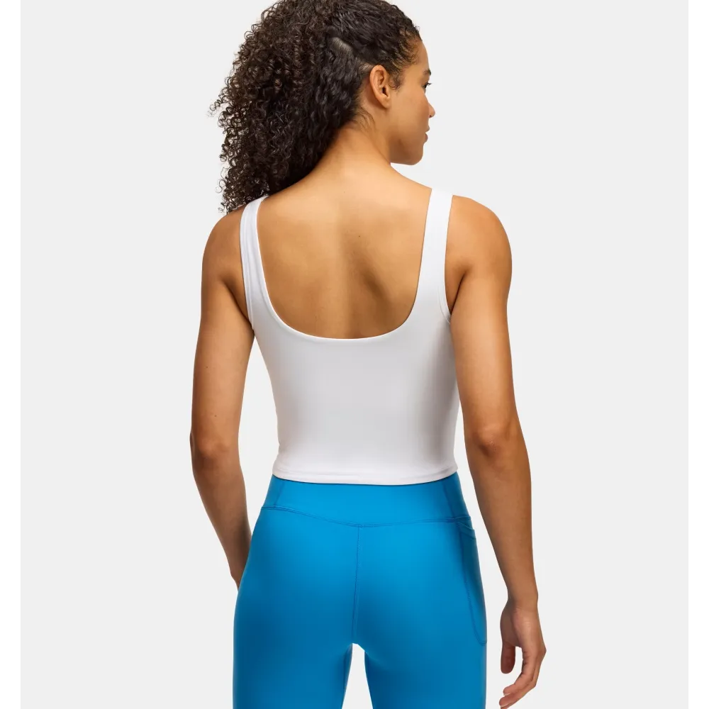 UA Motion Camiseta de tirantes para mujer Wht