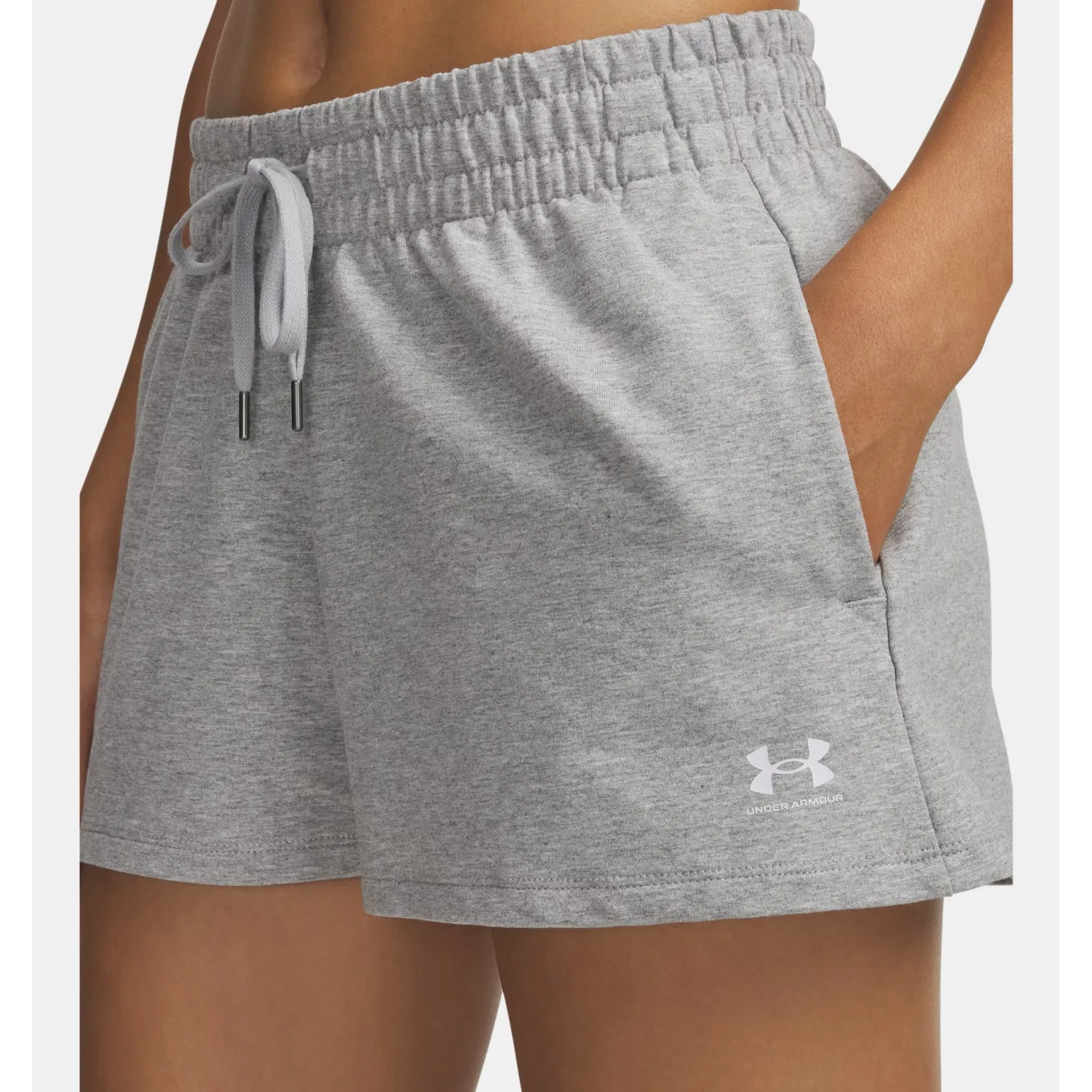 UA Sport Terry Short Mujer Gry