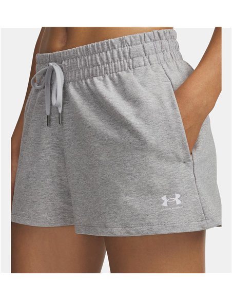 UA Sport Terry Short Mujer Gry