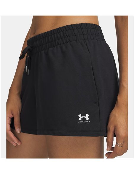 UA Sport Terry Short Mujer Blk