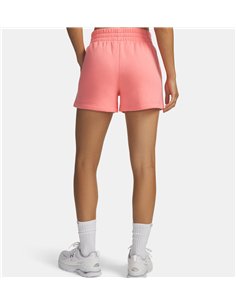 UA Rival Fleece Short Mujer Pnk 2