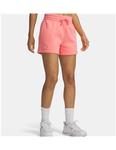 UA Rival Fleece Short Mujer Pnk