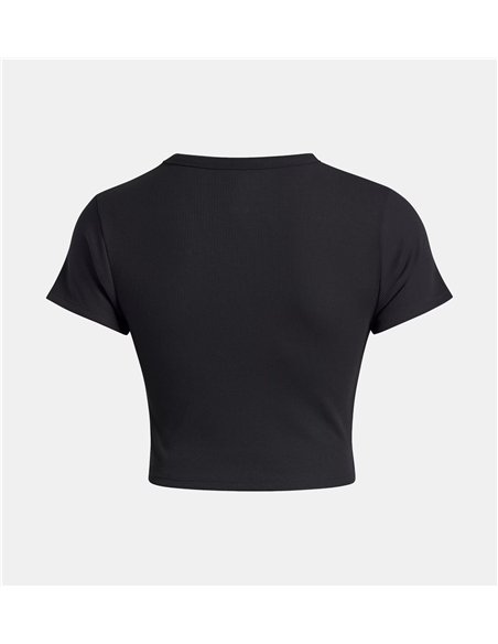 UA Rival Rib Camiseta baby  Blk