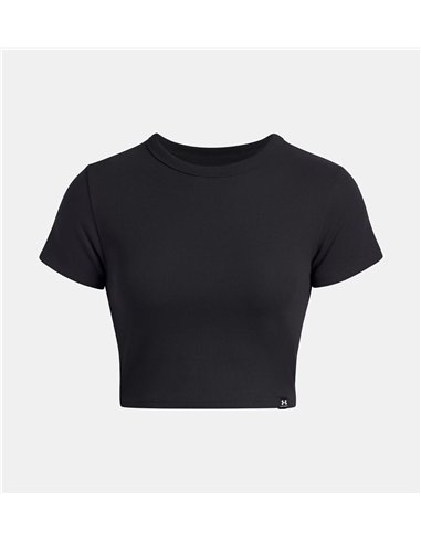 UA Rival Rib Camiseta baby  Blk