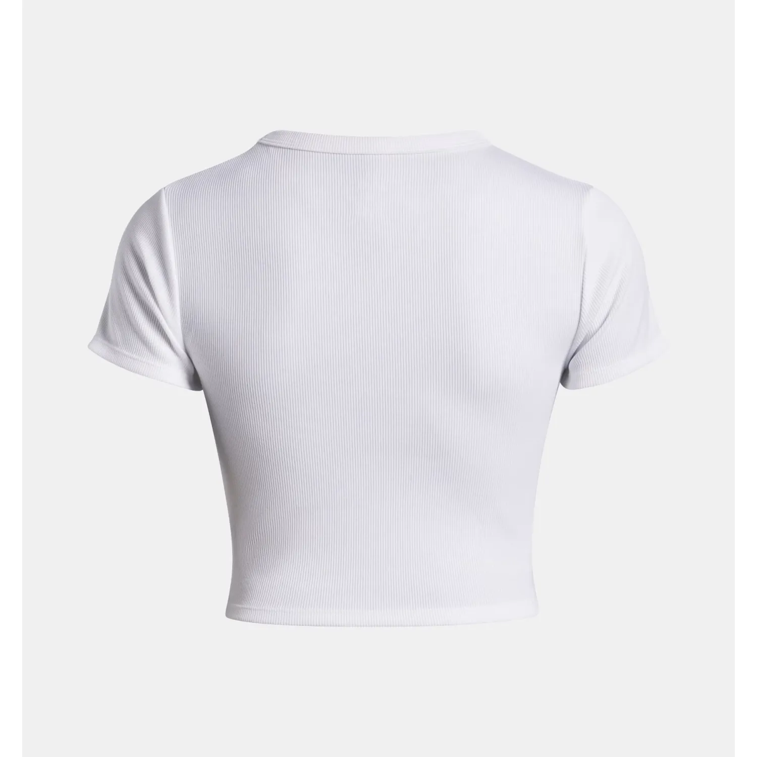 UA Rival Rib Camiseta baby Wht