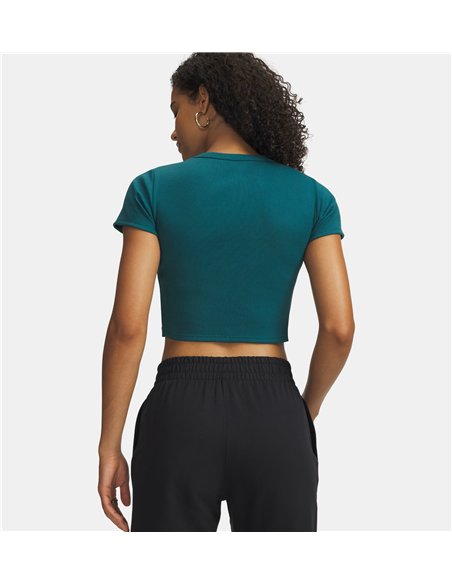 UA Rival Rib Camiseta baby  Grn