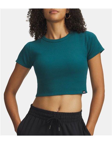 UA Rival Rib Camiseta baby  Grn
