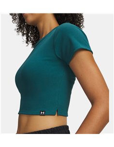 UA Rival Rib Camiseta baby  Grn 2