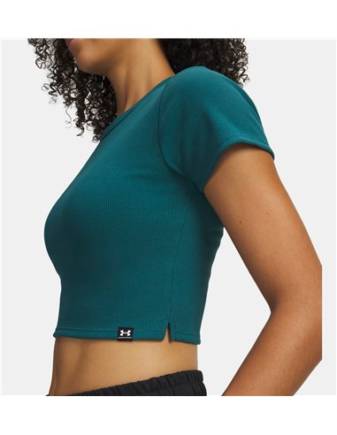 UA Rival Rib Camiseta baby  Grn