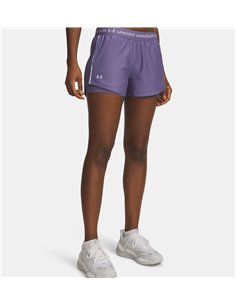 UA Tech Play Up 2in1 Shorts Prpl