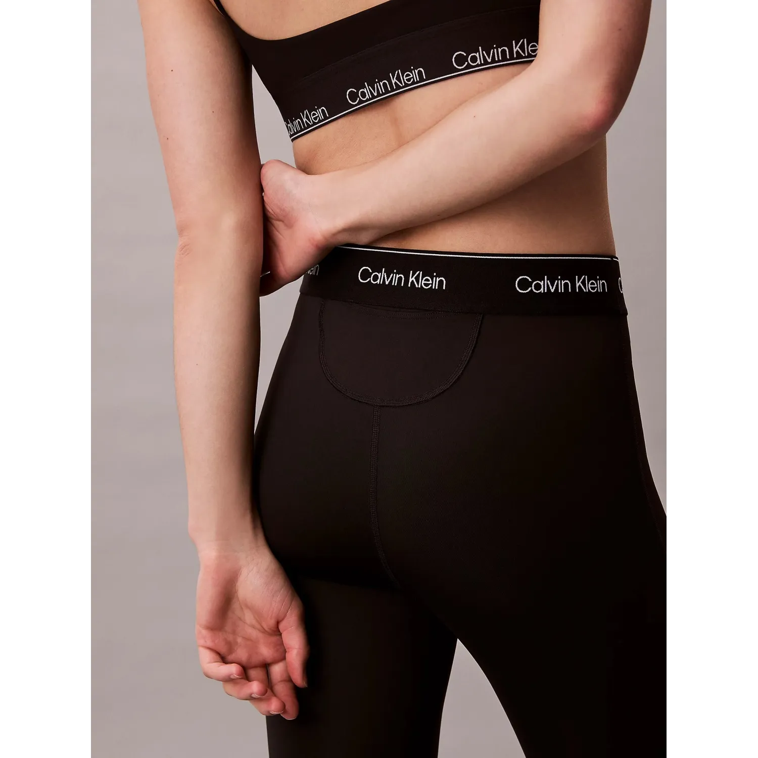 CK Leggings deportivos de 7/8, tiro alto y secado rápido