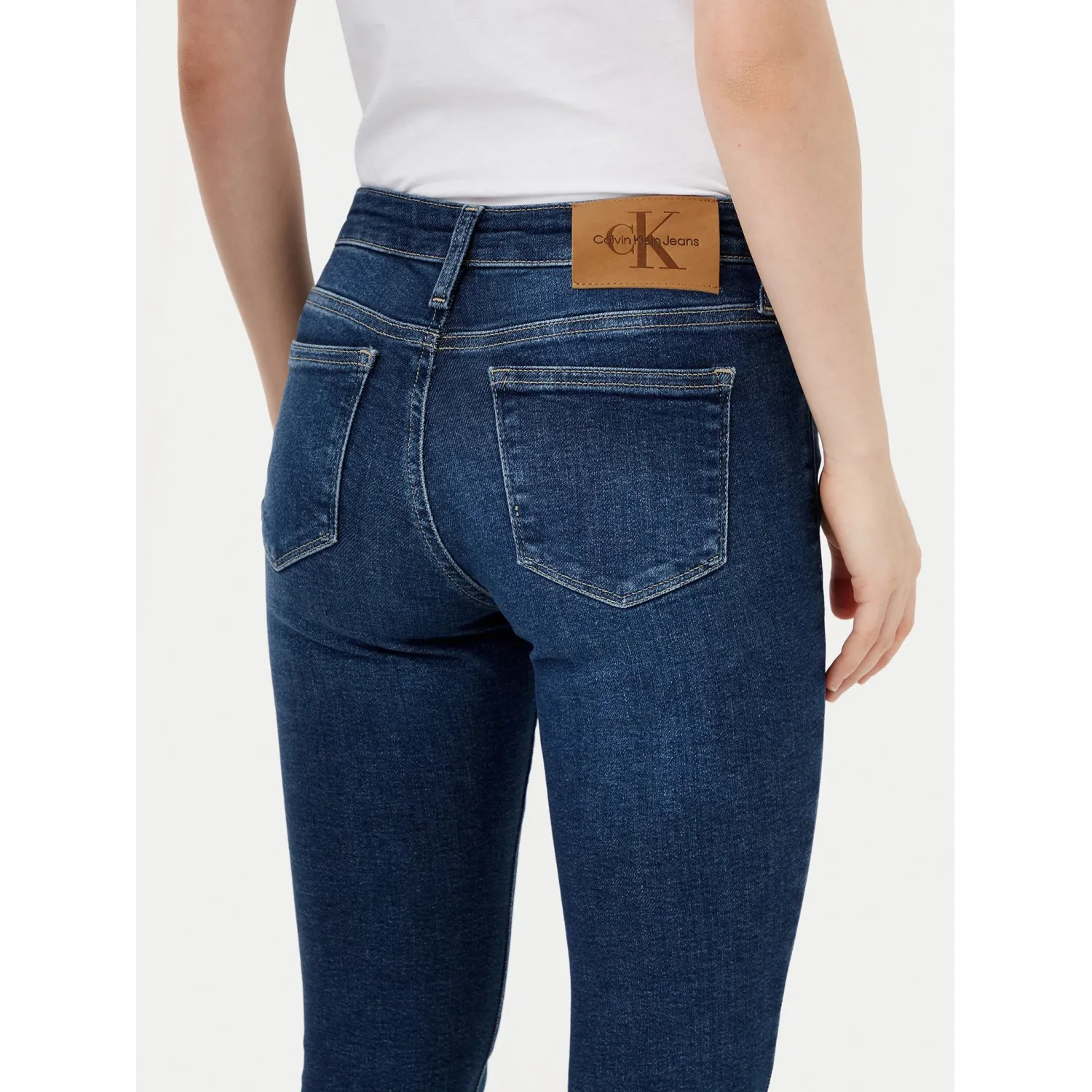 CK JEANS DENIM DONNA BLU