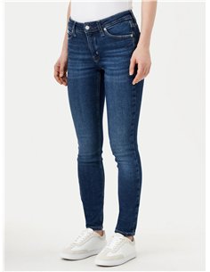 CK JEANS DENIM DONNA BLU