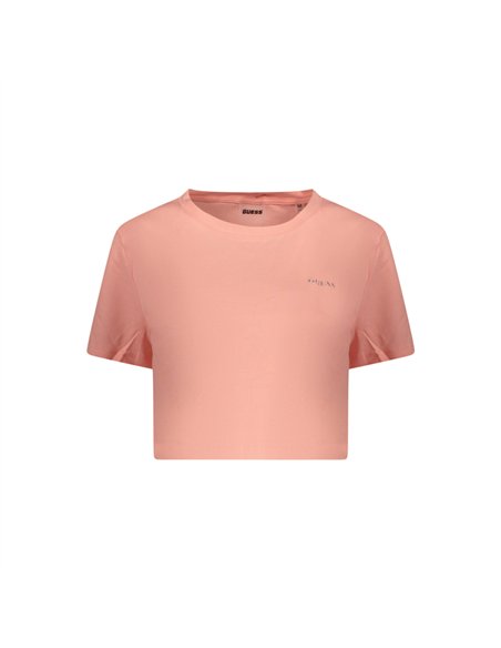 GUESS Tshirt Corto mujer rosa