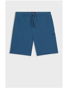 HB Waffle Shorts Open Blue 2