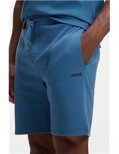 HB Waffle Shorts Open Blue