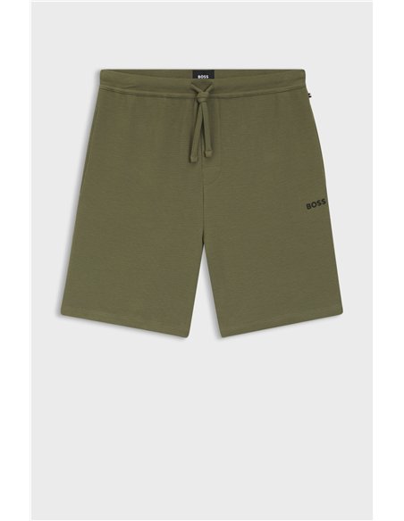 HB Waffle Shorts Open Green